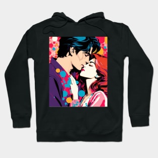 Kiss - A Japanese Couple Hoodie